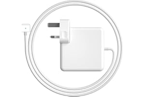 E-POWIND Compatible with Mac Book Pro Charger, 60W 2T-Tip Power Adapter Charger for Mac Book Air 11" and 13" (2012, 2013, 2014, 2015, 2017, 2018), A1436 / A1435 / A1502 / A1465 / A1466, 60W / 45W