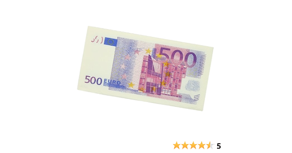 promobo lot 10 serviettes de table papier billet 500 euros amazon fr cuisine maison promobo lot 10 serviettes de table papier billet 500 euros