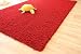 Produktbild Shaggy Hochflor Teppich Funny Langflor Teppich in rot mit Öko-Tex Siegel, Größe: 160x230 cm