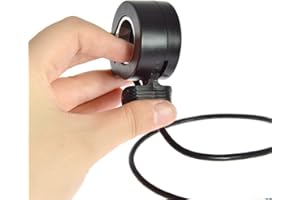 DAZZLEEX 5V Universel Accélérateur De Pouce pour Trottinette Électrique, Bouton De Frein D'Accélérateur De Remplacement pour Scooter, Moto, Scooter Frontale