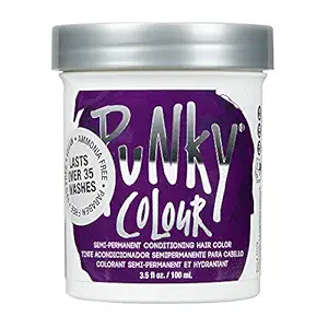 Jerome Russell Punky Semi Permanent Hair Color Conditioning, 100ml - Purple (Pack of 1)