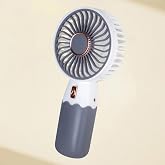 Taşınabilir Elle Tutulabilir, Şarjlı Masa ve El Fanı Vantilat&ouml;r, Telefon Standlı Mini Fan, 16 * 8 cm, Hafif Tasarım, D&uuml;ş&uuml;k G&uuml;