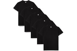 Lower East Basic Rundhals T-Shirts für Herren 3er I 5er I 10er Pack aus 100% Baumwolle in vielen Farben