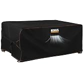 Haegs Garden Furniture Cover, 250-210-90cm, Heavy Duty Oxford Fabric, Waterproof, Outdoor Patio Tablecloth, Ventilation