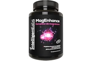 Magnésium L-Thréonate Intelligent Labs MagEnhance Magtein®, Complexe de L Thréonate avec Glycinate et Taurate de Magnésium, 90 Gélules