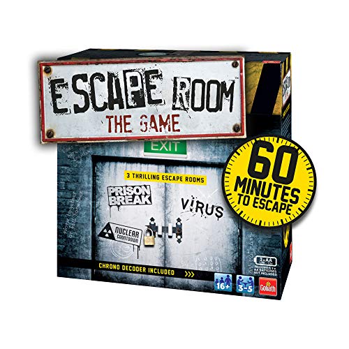 Goliath Games IG40643 Escape Room The 3 Pack Game, Multi