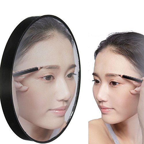 10x Vergrößerungs Makeup Rasieren Reise Badezimmer Dusche Saugnapf-Schönheits-Spiegel (One size, A) - 5