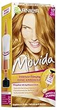 Garnier Tönung Movida Pflege-Creme, Intensiv-Tönung Haarfarbe 17 Goldkupfer (für leuchtende Farben, auch für graues Haar, ohne Ammoniak) 3er Pack Haarcoloration-Set
