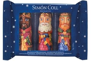 CHOCOLATES SIMON COLL Simón Coll Bandeja Chocolates Reyes Magos - 75 gr.