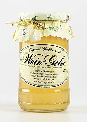 Preisvergleich Produktbild Pfaffmann, Landau-Wollmesheim - Bio Weingelee Weiß 400g