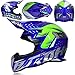 Produktbild OLEEKA Adult Youth Helm Motocross, DOT-Zertifizierung, für ATV Dirt Bike MX Motorrad Roller Straßenrennen