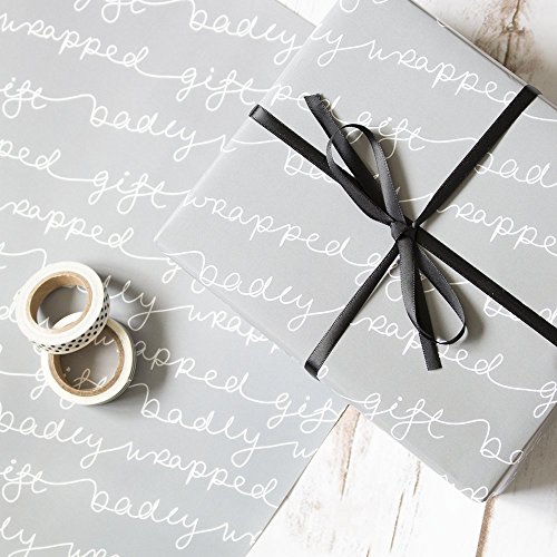 Badly Wrapped Gift - Wrapping Paper - Gift Wrap - 1 Sheet