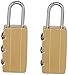 TraWell Silver and Gold Luggage Lock (DS10004) RS.125.00
