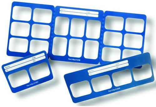 Flow Dental 601-200G 1H Greylight X-Ray Mounts, Size 2 (Pack of 100)