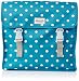 Produktbild New Looxs Fiori Double polka blue Fahrradtasche Gepäcktasche