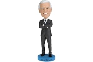 Royal Bobbles Joe Biden Bobblehead, Premium Polyresin Lifelike Figure, Unique Serial Number, Exquisite Detail