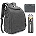 Produktbild Baby Wickelrucksack Wickeltasche Rucksack mit Wickelunterlage, Meinkind Große Kapazität Reise Babytasche und Multifunktionale Reiserrucksack mit Kinderwagen Schnalle, für Unterwegs&Arbeit, Grau
