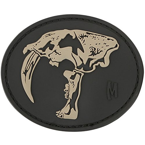 Preisvergleich Produktbild Maxpedition Sabertooth Schädel (SWAT) Moral Patch