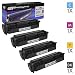 Produktbild HP 312X 312A 4er Set SpeedyInks Laser Toner Beinhaltet 2 CF380X hohe Kapazität Schwarz 1 CF381A Cyan 1 CF382A Gelb 1 CF383A Magenta Für HP Color Laserjet Pro MFP M476dn M476dw M476nw