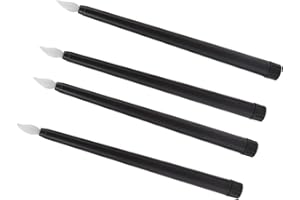 ATYHAO Światło świec LED, Wolne od Dymu Tytoniowego Bezpieczne Ciepłe Oświetlenie 4 szt. Piękne Świece Stożkowe LED Wielokrotnego Użytku Przyjazne dla środowiska na Impreza (Czarny)