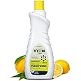 Vyom India Floor Cleaner Liquid, Lemongrass & Cedarwood Essential Oil Powered Eco Friendly Disinfectant Surface & Floor Wash Liquid, Child & Pet Safe, Herbal, Non Toxic & Plant based - 500ML