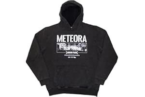 Rock Off officially licensed products Linkin Park Meteora Wall Art Pullover Stone Wash Kapuzenpullover