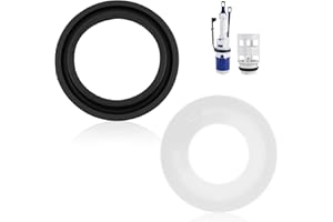 DOZYLIVE 2 Piezas Juntas Cisterna para Geberit Válvula de Descarga, Junta de Recambios Elevadora 63x32 mm y Base 68x46 mm Antigoteos y Fugas para 816.418.00.1 818.109 240.282.00.1 890.615