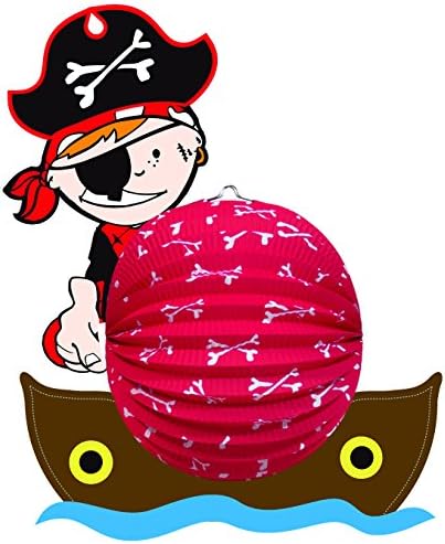 Lantern Pirat Approx. 44x35 cm