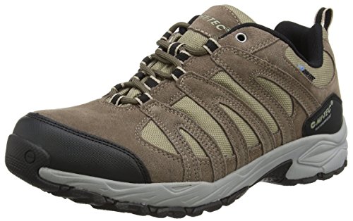 Hi-Tec Alto II Low WP, Zapatillas de Senderismo para Hombre, Marrón (Smokey Brown/Taupe/Gold 43), EU