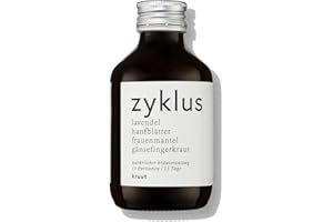 ‎KRUUT Kruut – Zyklus Bio-Kräuterauszug 150ml – female Balance Oxymel aus heimischen Wildkräutern – Elixier aus Lavendel, Frauenmantel, Hanfblätten mit rohem Honig & natürlichem Apfelessig Tinktur