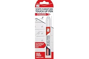 ELECTROSQUARE White Furniture Touch Up Pen Marker Repair Wood Floor Cabinet Laminate Scratches
