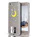 Produktbild Huawei P8 lite 2017 Hülle, CaseLover Silikon TPU Telefonkasten Huawei Honor 8 lite/P9 Lite 2017/Nova lite Star Glitter Rückseitige Abdeckung Soft Rubber Transparente Handyhülle 5.2", Mond und Sterne