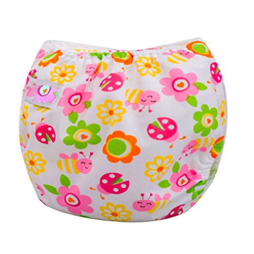 Fulltime(TM) Newborn Baby Summer Cloth Diaper Cover Adjustable Reusable Washable Nappy (C)