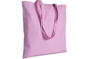 EMPORIO ROSA DEI VENTI Shopper in cotone in cotone 135 g/m manici lunghi, manici lunghi 17 colori (rosa)