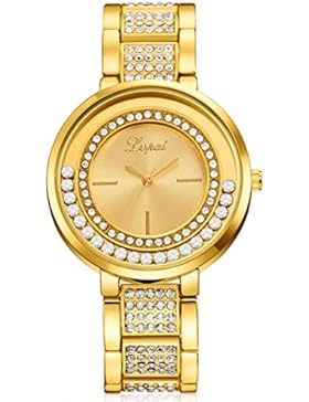 Ouneed® Uhren , Luxus Bling bling Damen Uhren Strass Keramik Kristall QuarzuhrenKleid Uhr Christmas Gift