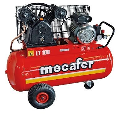 Mecafer 425316 Compresseur 100 L 3 hp v fonte