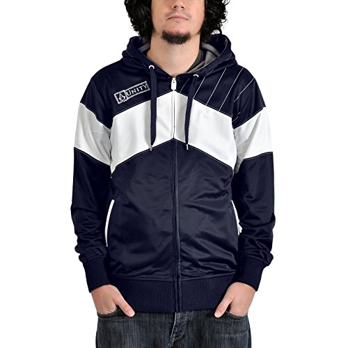 Preisvergleich Produktbild Assassin's Creed Unity Trainingsjacke blau / weiß XXL