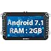 Produktbild Pumpkin Android 7.1 Autoradio Moniceiver für VW Polo Golf Passat mit GPS Navi Unterstützt Bluetooth DAB+ Android Auto WLAN 4G USB MicroSD 2 Din 8 Zoll Bildschirm