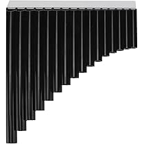 Flauto Di Pan In ABS - 16 Canne, Tono In Do, Nero, Durevole E Facile Da Suonare - Foto 4