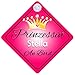 Produktbild Prinzessin Stella Baby / Kind an Bord Mädchen Auto-Zeichen (Prinzessin001)