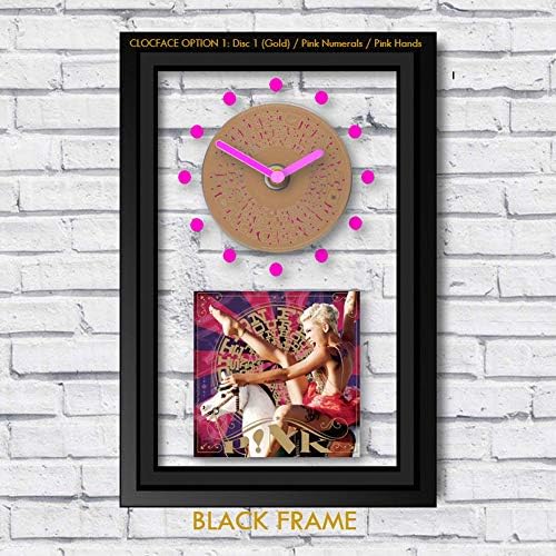 P!NK - Funhouse: FRAMED CD ART CLOCK/Exclusive Design