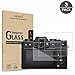 Price comparison product image AKWOX (Pack of 3) Tempered Glass Screen Protector for Fujifilm X-T20 X-T10 X-A1 X-A2 X-M1 X-E3 X30, [0.3mm 2.5D High Definition 9H] Optical LCD Premium Glass Protective Cover