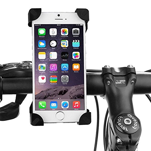 Supporto Bici Smartphone - Porta Telefono Moto Universale per il Manubrio della Bici