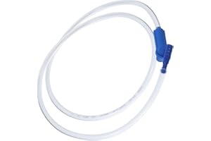 VILLCASE Tuyau De Purge De Liquide De Frein 1. 3 Mètres De Tuyau De Purge De Frein Abs Tuyau De Purge De Liquide De Frein avec Adaptateur pour Purge De Frein