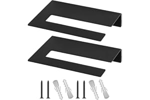 Générique Skateboard Hanger, Reusable Storage Mount, 7.09x4.92x1.57 Inches, Space Saving Wall Organizer, Easy Installation Hardware Included for Home Garage or Studio Setup, Wooden Color