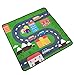 Produktbild WJSW Kindlicher Teppich, Baby Krabbeln Matte, Für Junge Mädchen Baby Spielzimmer Schlafzimmer Rutschfestes Vibrant Spielmatte,160 * 160Cm,B,120 * 120Cm
