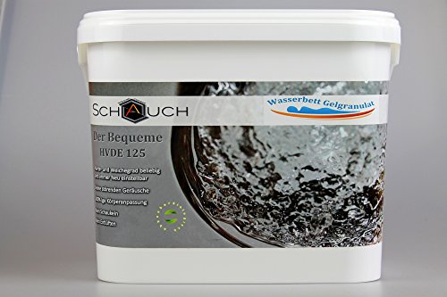 Schauch Super akustikpur, gránulos de Gel, de Agua, Mismo, para Cama de Agua, de Agua con Capacidad de Almacenamiento, HVDE235, 2.5 Kg