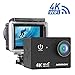 Produktbild Action Kamera, 4 K WiFi Sport Cam 16 MP Ultra Full HD Camcorder, 30 m Unterwasser Kamera Zubehör Kits w/5,1 cm LCD-Bildschirm 170 ° Weitwinkel/2 wiederaufladbare Batterien für Tauchen Klettern Schwimmen Radfahren