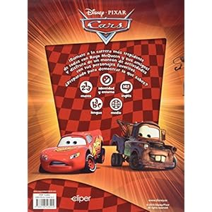 Cars (Libro educativo Disney con actividades y pegatinas)