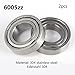 Produktbild 6005Z S6005 6005ZZ lager 304 Edelstahl Rillenlager Miniaturlagern Motoren 25X47X12mm ball bearing for motor 2-Pcs